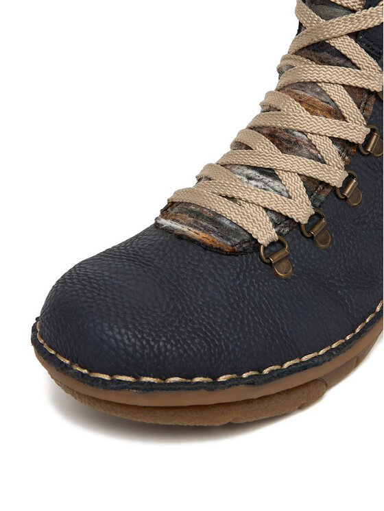 Rieker Rieker Schnürschuhe CEO-73343-15 Dunkelblau
