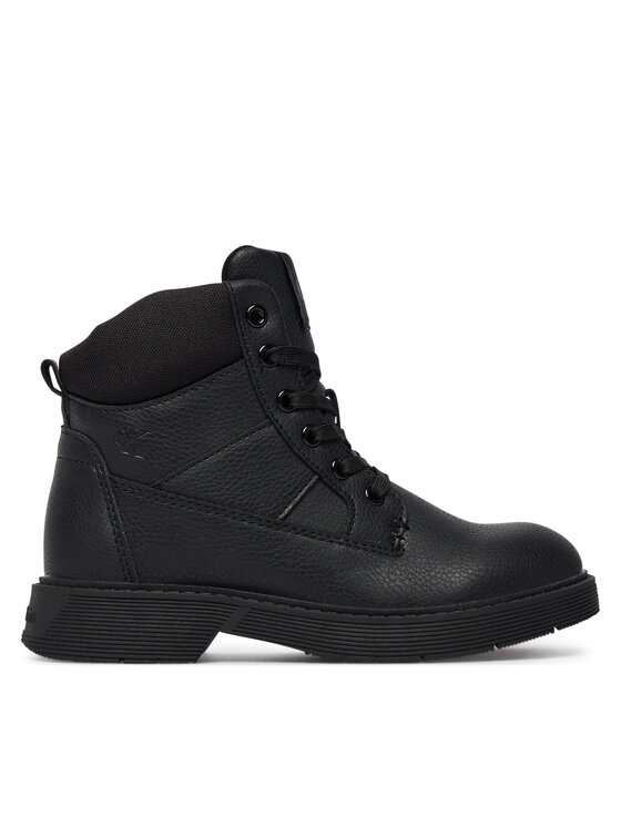 Calvin Klein Calvin Klein Gležnjače Lace-Up Bootie V3X5-83187-1695 S Crna