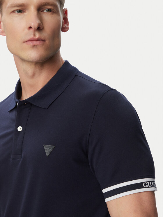 Guess Guess Polo M6GP60 K3076 Tamnoplava Regular Fit