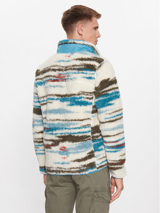 Columbia Print Fleece Full Zip Felpa in Pile con Stampa Winter Pass Uomo