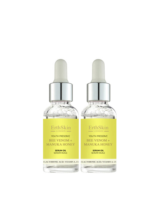 Serum Erthskin London, 2x Jad Pszczeli + Olejek Serum Miód Manuka