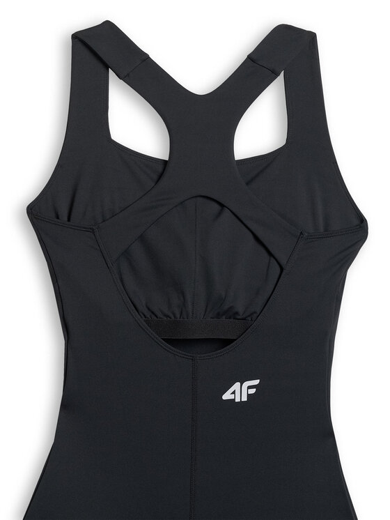 4F 4F Kombinezon ATHLETIC ALLURE Czarny Slim Fit