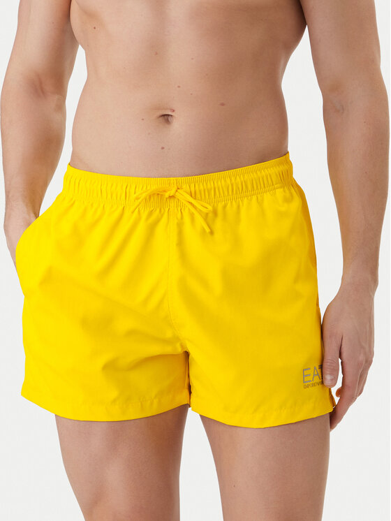 EA7 Emporio Armani EA7 Emporio Armani Plaukimo šortai 7M001677 AF13019 M2004 Geltona Regular Fit