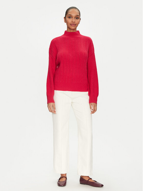 Morgan Morgan Rollkragenpullover 251-MFLAMAN Rot Regular Fit
