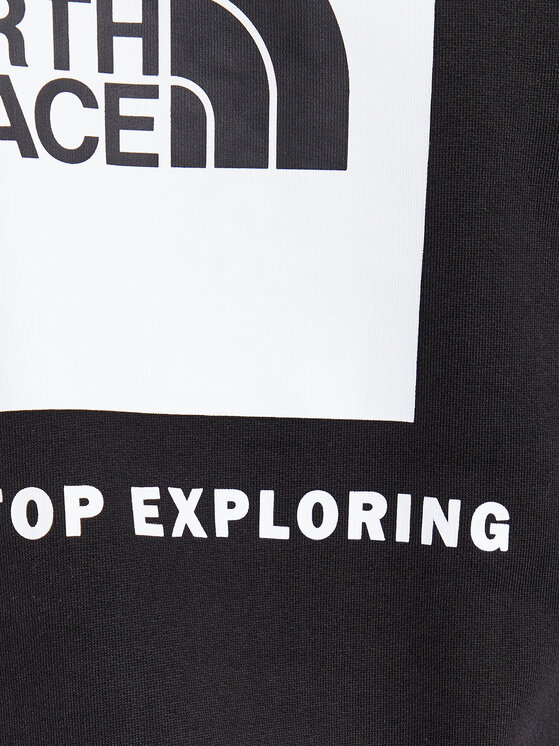 The North Face The North Face Суитшърт Redbox NF0A2ZWU Черен Regular Fit