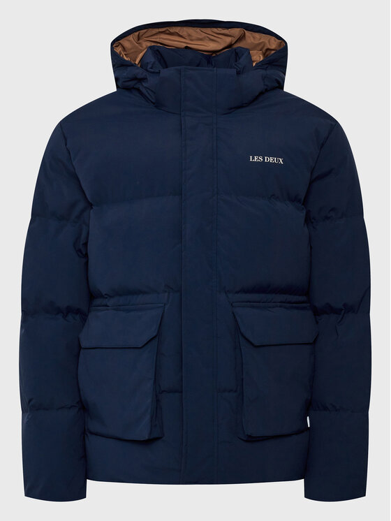 Les Deux Les Deux Зимно яке Maddox LDM610060 Тъмносин Regular Fit