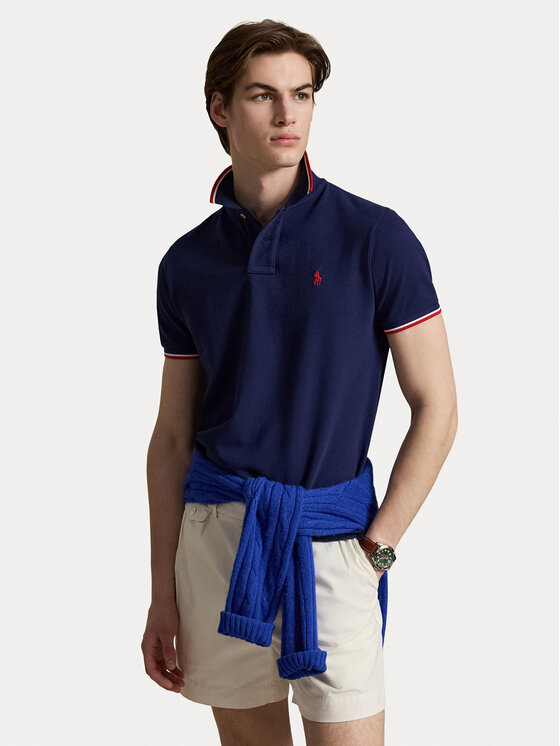 Polo Ralph Lauren Tricou polo 710842621505 Bleumarin Regular Fit