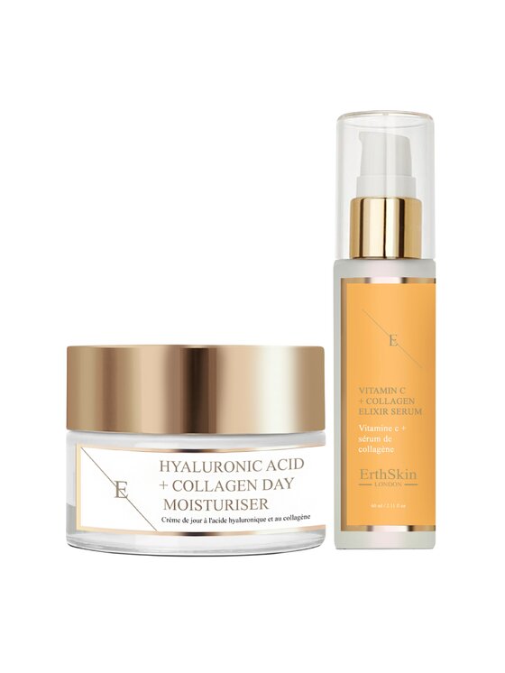 Erthskin London Erthskin London Serum Vit C + Kolagen + Krem Dzienny HA Krem na dzień i na noc