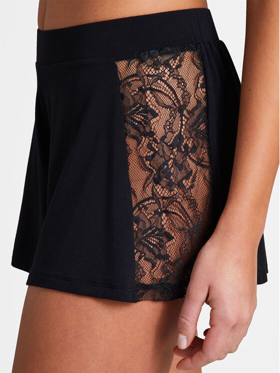 Aubade Aubade Bavlnené šortky RL61 Čierna Comfortable Fit