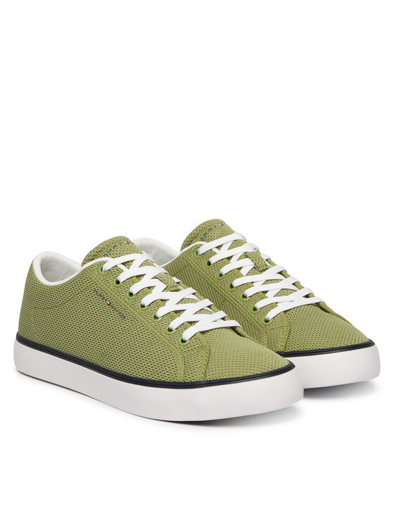 Tommy Hilfiger Tommy Hilfiger Teniszcipő Harlem Core Ii Seasonal Textile FM0FM05820 Zöld