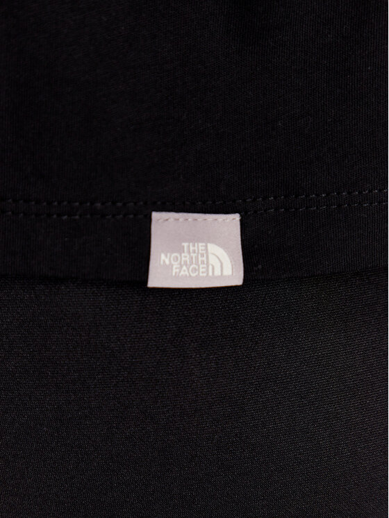The North Face The North Face Marškinėliai NF0A4T1R Juoda Cropped Fit