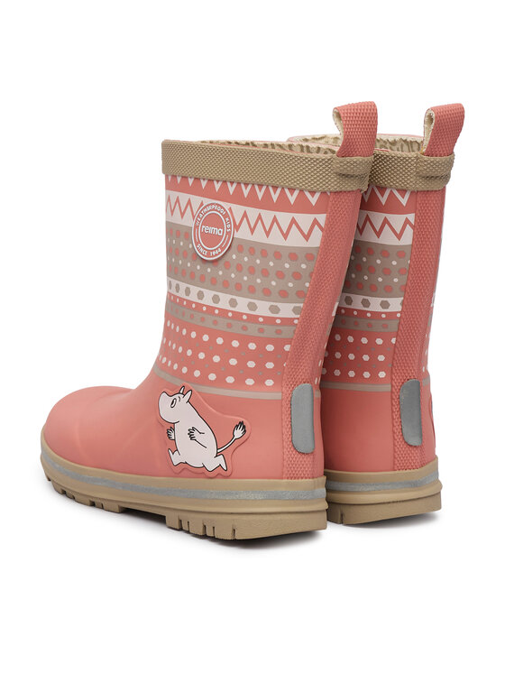 Reima Reima Гумени ботуши Moomin Magisk Rain Boots 5400001B Розов