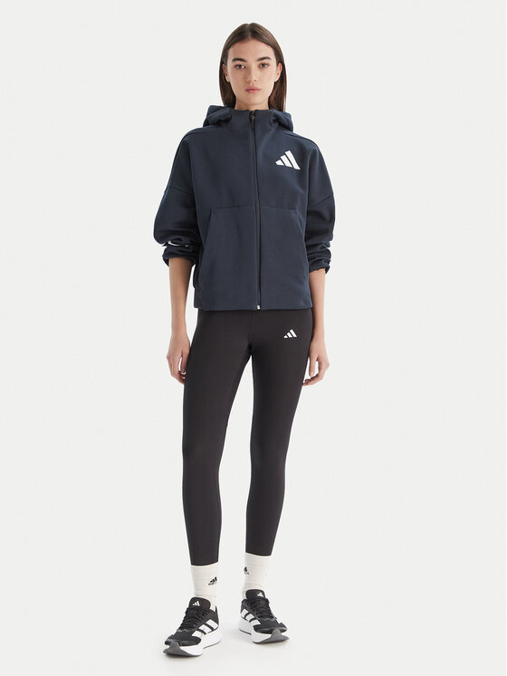 adidas adidas Bluză Z.N.E. JW5320 Bleumarin Loose Fit
