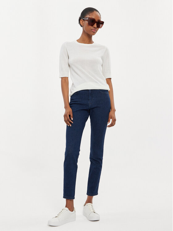 Wrangler Wrangler Jeansy 112342897 Granatowy Skinny Fit