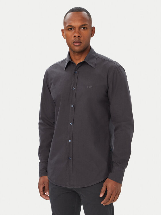 BOSS BOSS Cămașă Relegant 50518304 Bleumarin Regular Fit