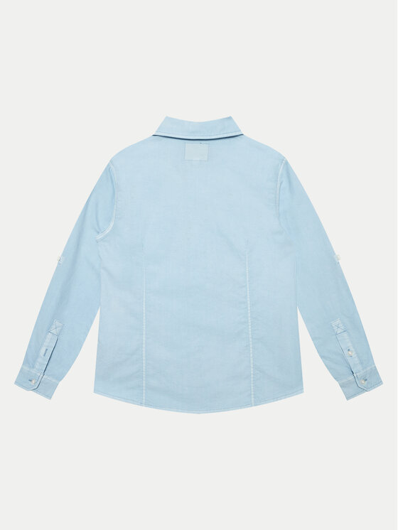Guess Guess Marškiniai L4YH00 W9CL0 Mėlyna Regular Fit