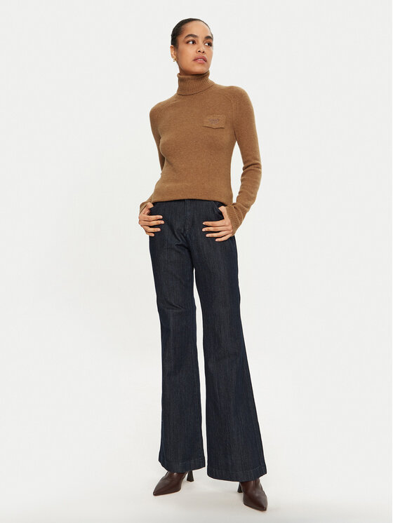 Liu Jo Liu Jo Гольф WF4363 MA49P Коричневий Regular Fit