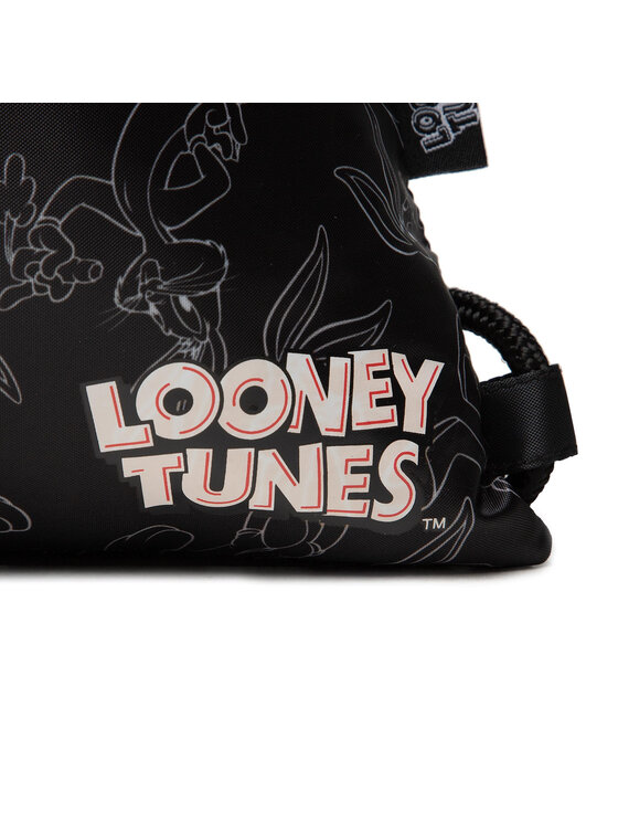 Looney Tunes Looney Tunes Σακίδιο πλάτης πουγκί ACCCS-AW21-21WBLT Μαύρο