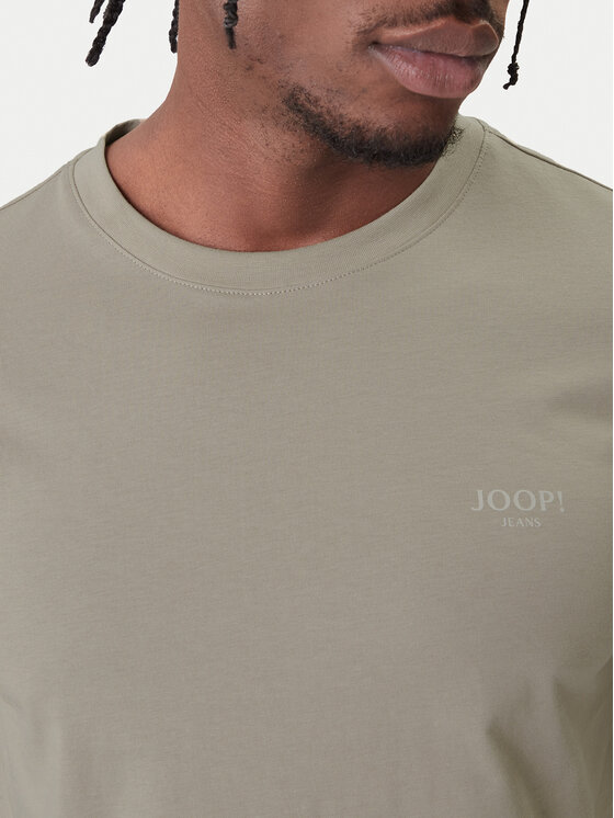 JOOP! Jeans JOOP! Jeans T-Shirt 32Alphis 10011152 30045926 Μπεζ Modern Fit