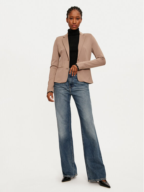 ONLY ONLY Marynarka Poptrash 15153144 Brązowy Regular Fit