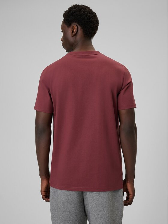 4F 4F T-shirt 4FRSS26TTSHM3637-60S Rosso Regular Fit