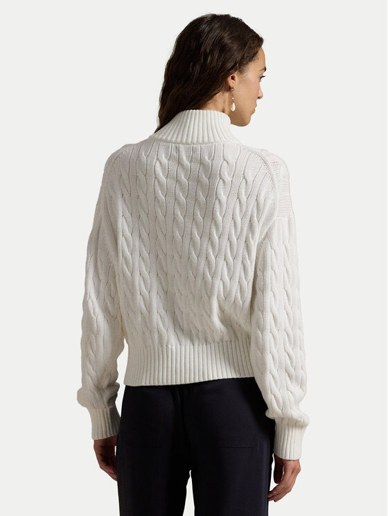 Polo Ralph Lauren Polo Ralph Lauren Svetr 211963467 Bílá Relaxed Fit
