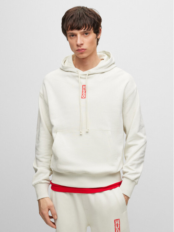 Hugo on sale white sweatshirt