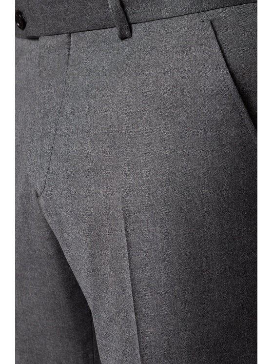 Lancerto Lancerto Spodnie materiałowe Ricardo SP099222000001 Szary Slim Fit