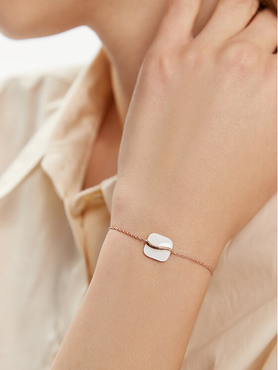 Skagen Skagen Bracciale SKJ1815791 Placcatura in oro rosa