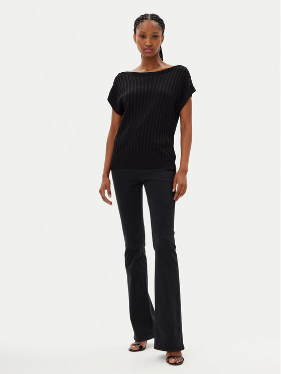 MET MET Bluză M10 242MG Negru Regular Fit