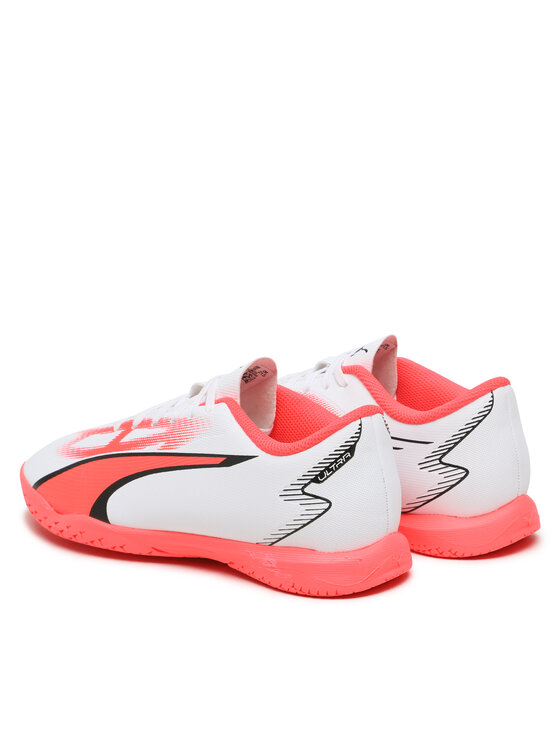 Puma Puma Ghete pentru fotbal Ultra Play IT 107535 01 Alb