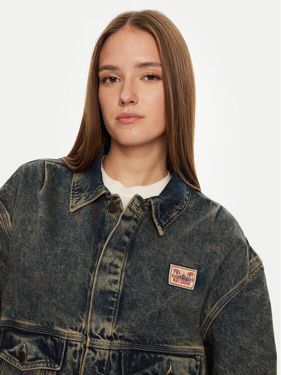 American Vintage American Vintage Τζιν μπουφάν Joybird JOY16FH24 Μπλε Oversize