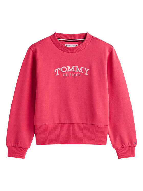 Tommy Hilfiger Tommy Hilfiger Bluză KG0KG08989 Roz Regular Fit