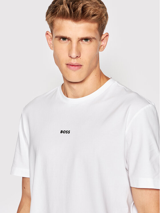 BOSS Boss T-Shirt TChup 50473278 Weiß Relaxed Fit