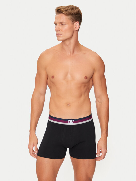 Cristiano Ronaldo CR7 Cristiano Ronaldo CR7 4er-Set Boxershorts 8104-4900 Schwarz