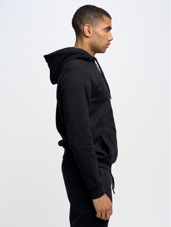 BIG STAR BIG STAR Bluza ajron_906 Czarny Basic Fit