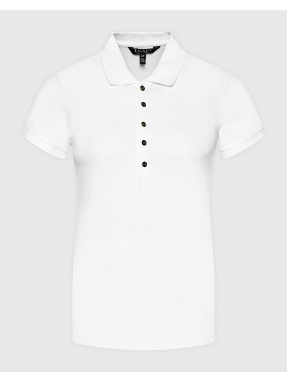 LAUREN RALPH LAUREN LAUREN RALPH LAUREN Polo 200679219008 Λευκό Regular Fit
