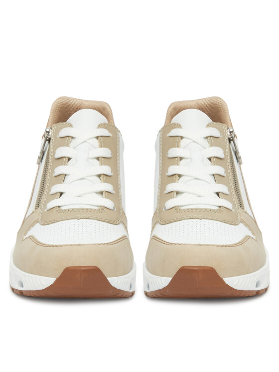 Rieker Rieker Sneakersy N5204-80 Biały