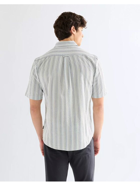 Wrangler Wrangler Koszula SS SHIRT Niebieski Regular Fit