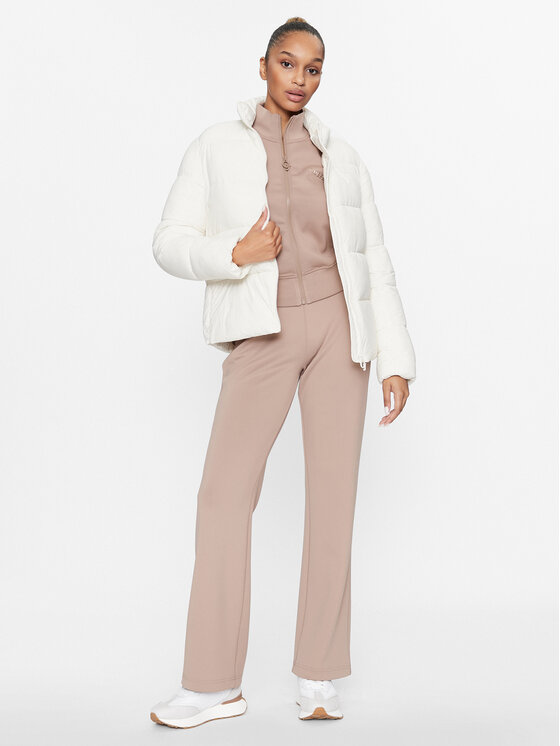 Guess Guess Prehodna jakna V3BL13 WFUD0 Écru Regular Fit