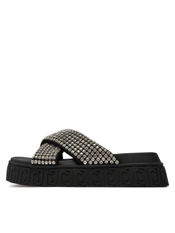 Liu Jo Liu Jo Klapki Lovely Sandal 02 BA4133 TX421 Czarny