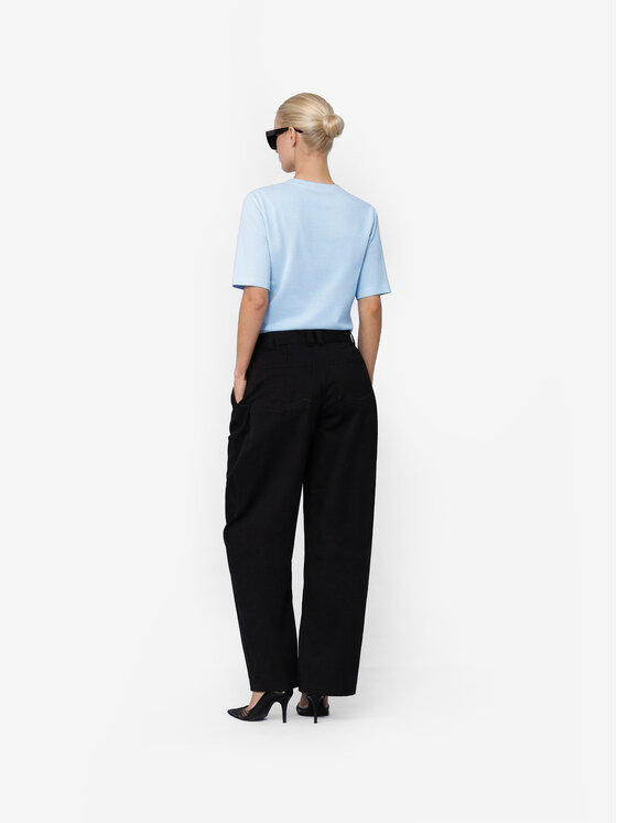 La Mania La Mania Tričko LOLA Modrá Basic Fit
