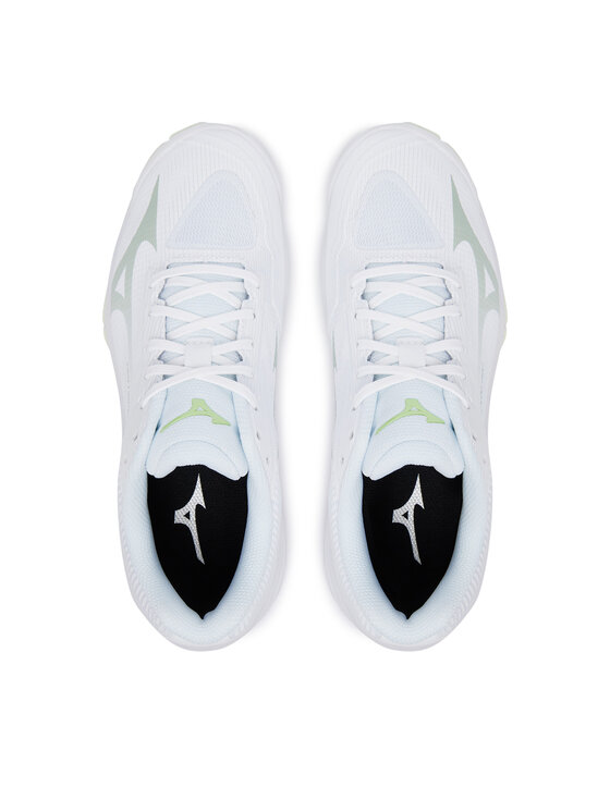 Mizuno Mizuno Παπούτσια Σάλας Wave Lightning Pro V1GC2660 Λευκό