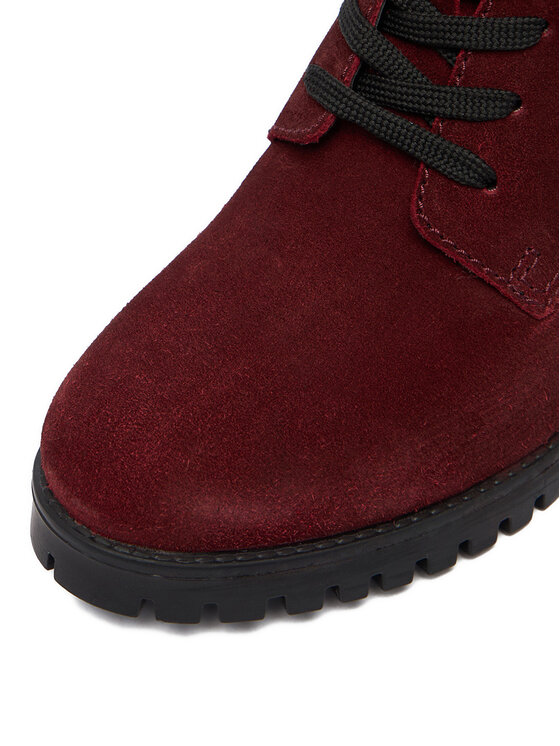 Lasocki Lasocki Gležnjarji CEO-WI23-LUM-02 Bordo rdeča