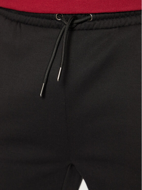 Brave Soul Brave Soul Spodnji del trenirke MJB-628LUCIFER Črna Regular Fit