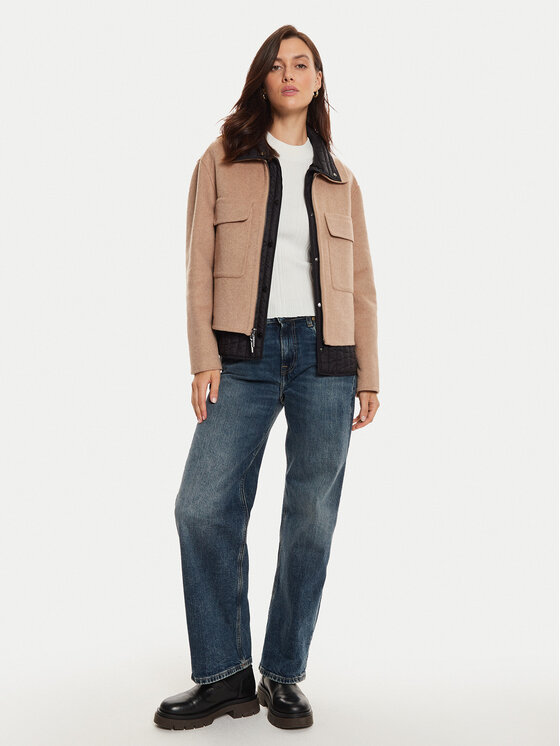Frieda & Freddies Frieda & Freddies Преходно яке 3718B Бежов Relaxed Fit
