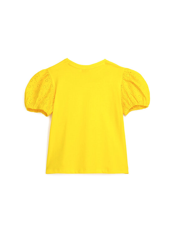 Original Marines Original Marines Тишърт DFP3191CF Жълт Regular Fit