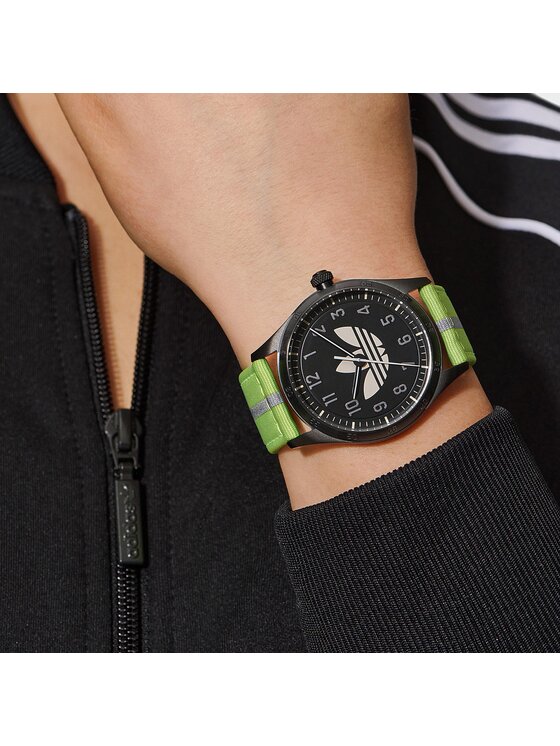 adidas Originals adidas Originals Zegarek Code Four Watch AOSY23040 Czarny