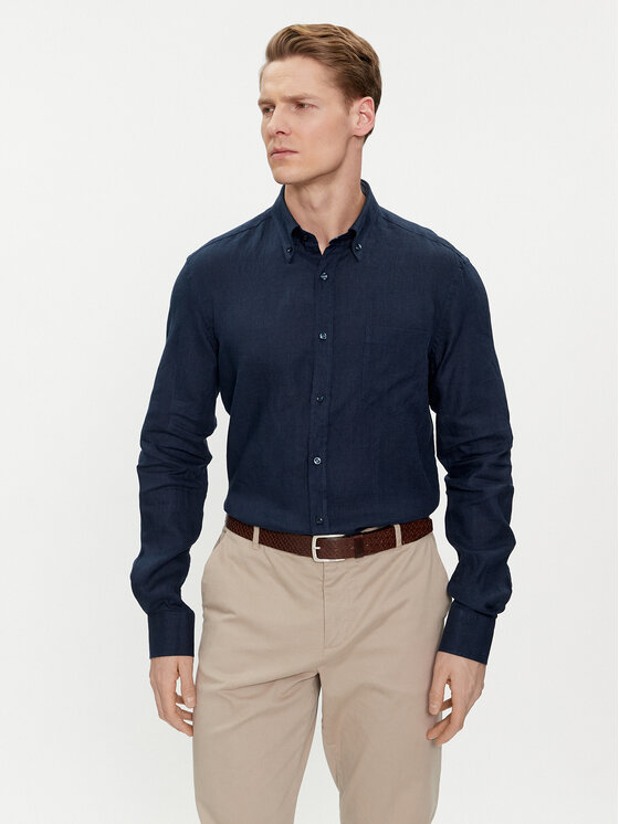 Paul&Shark Košeľa 24413080 Tmavomodrá Regular Fit