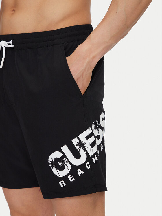 Guess Guess Plaukimo šortai F5GT27 WG2E2 Juoda Regular Fit